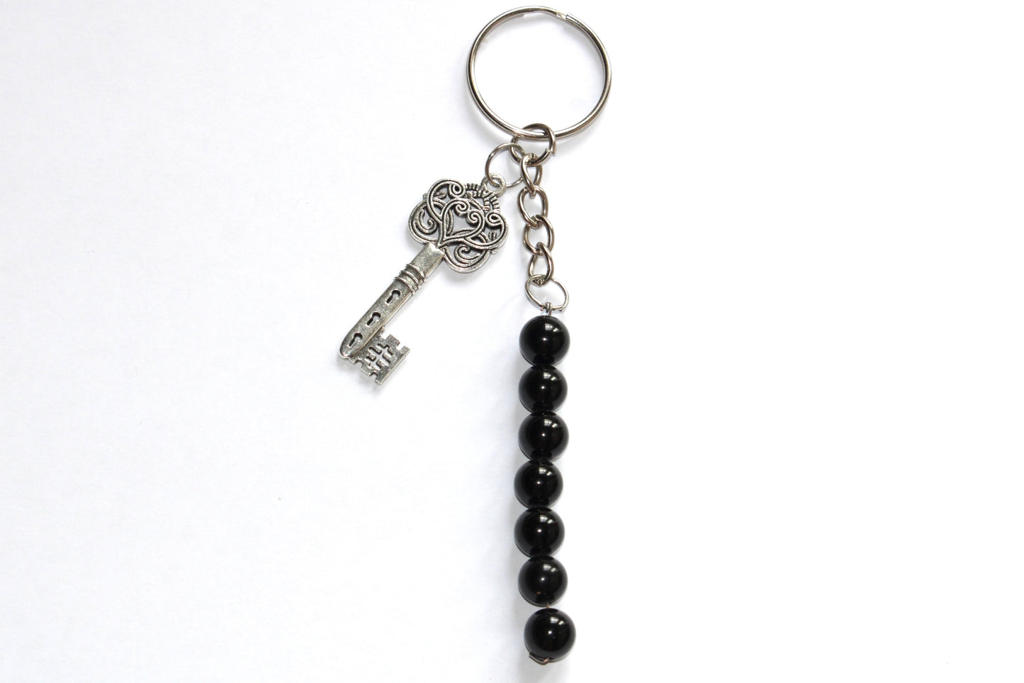 Clé de 7 Tourmaline Noir