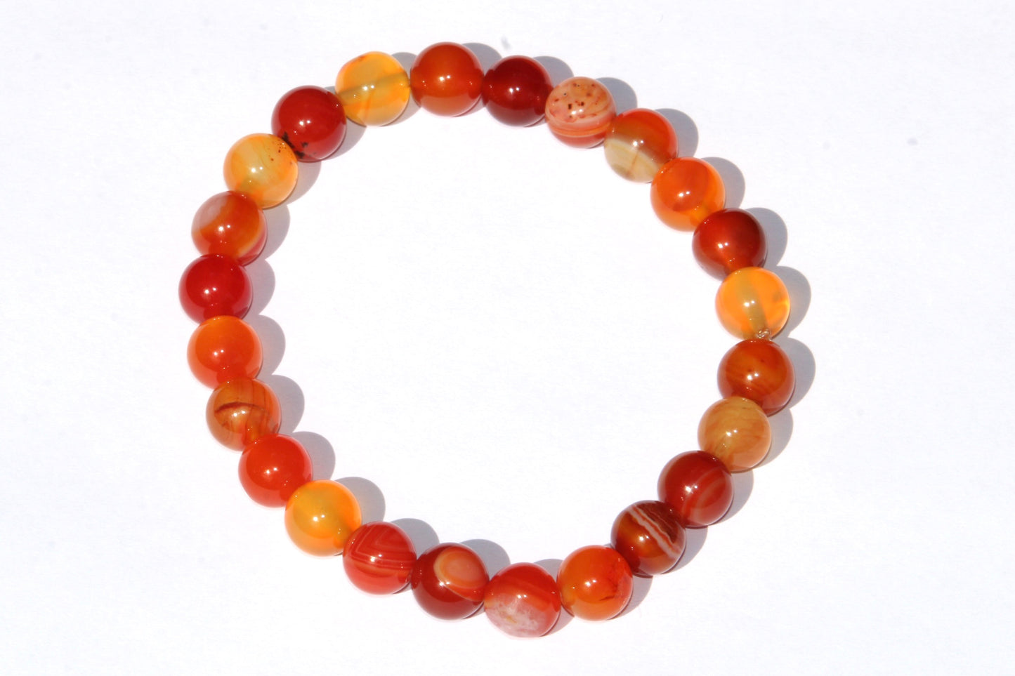 Bracelet en cornaline ; bracelet en pierres naturelles de cornaline ; bracelet pierre naturelle cornaline ; bracelet en pierre naturelle ; bracelet pierres naturelles