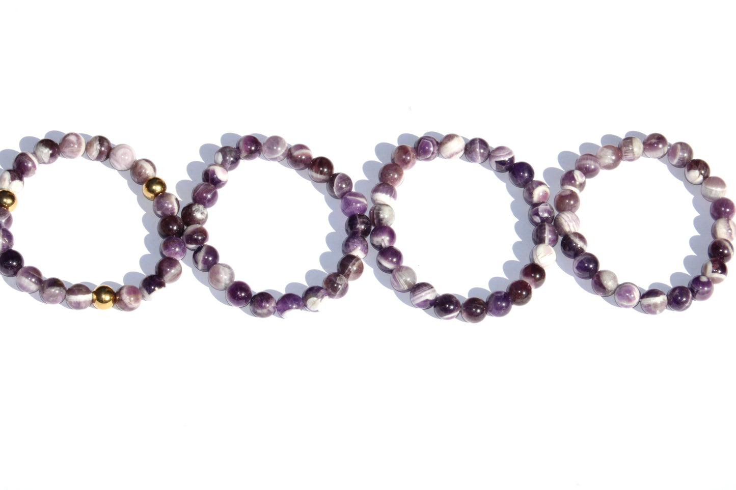 Bracelet Améthyste Chevron