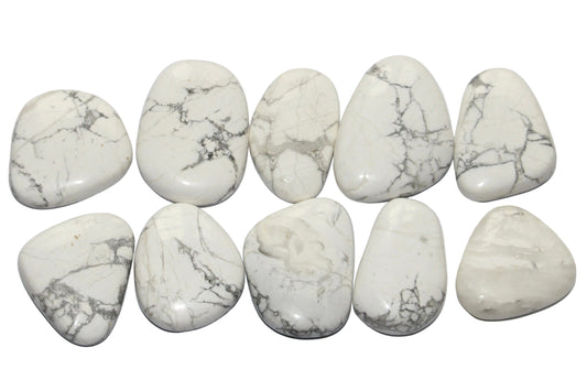 Galet en Howlite