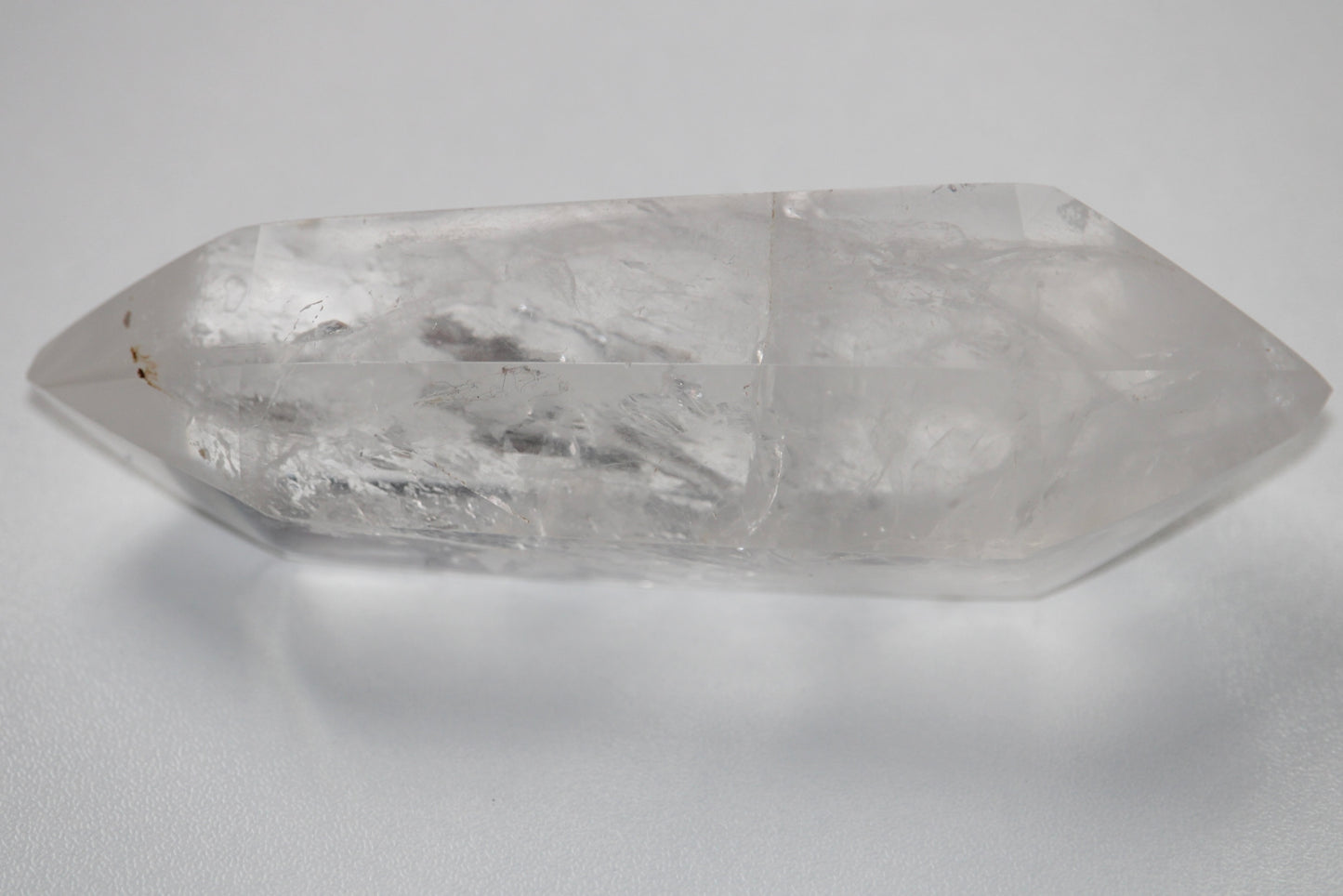 Cristal de roche biterminé