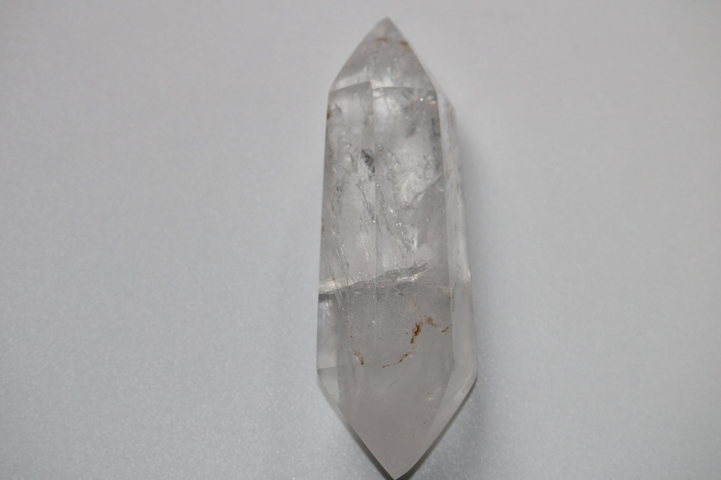 Cristal de roche biterminé