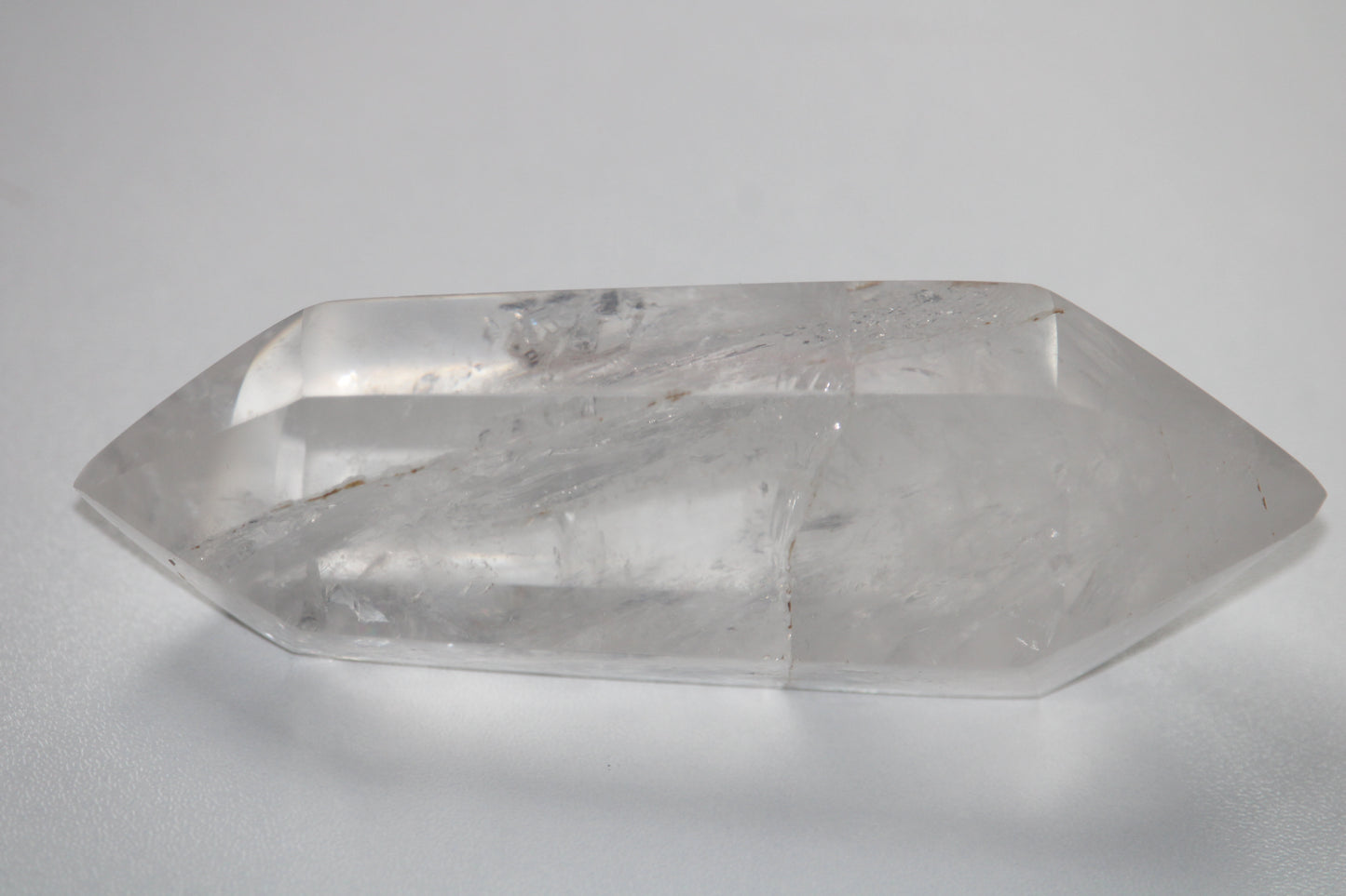 Cristal de roche biterminé
