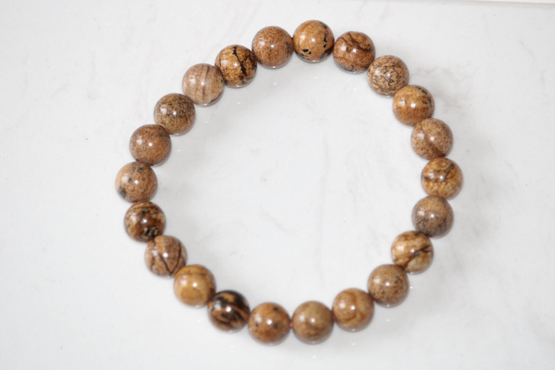Bracelet en jaspe, bracelet jaspe paysage, bracelet pierres naturelles, bracelet pierre naturelle femme, bracelet lithothérapie, bracelet lithotherapie