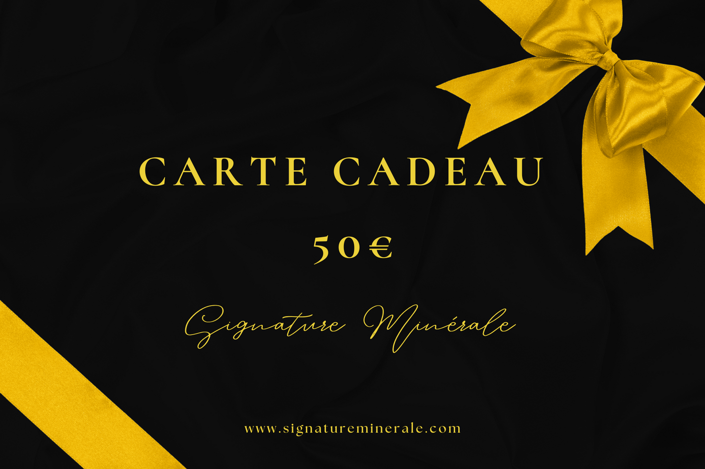 Cartes Cadeaux Signature Minérale