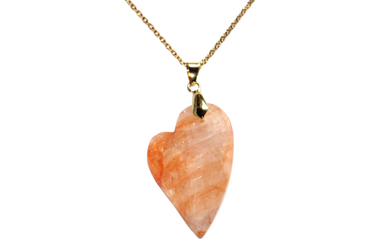 Collier en Quartz Hématoide