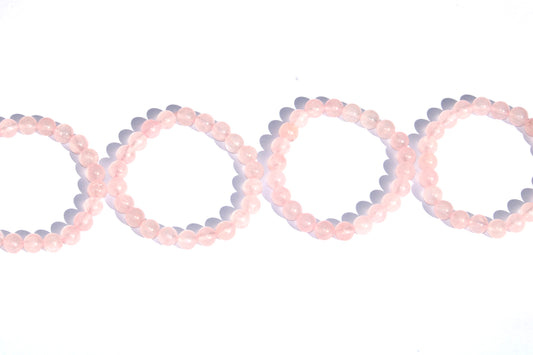 Bracelet en Quartz Rose