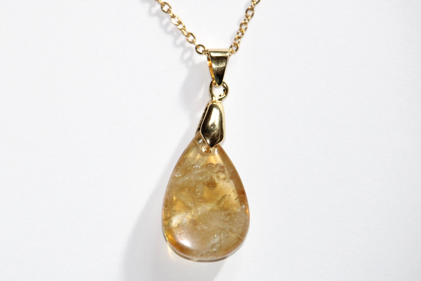 Collier en Citrine