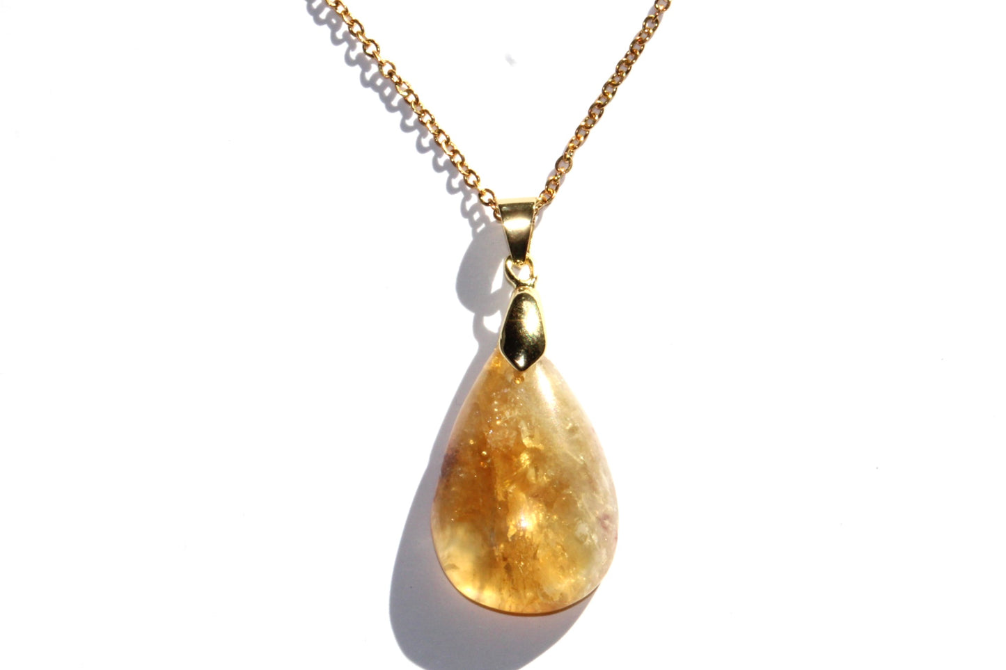 Collier en Citrine