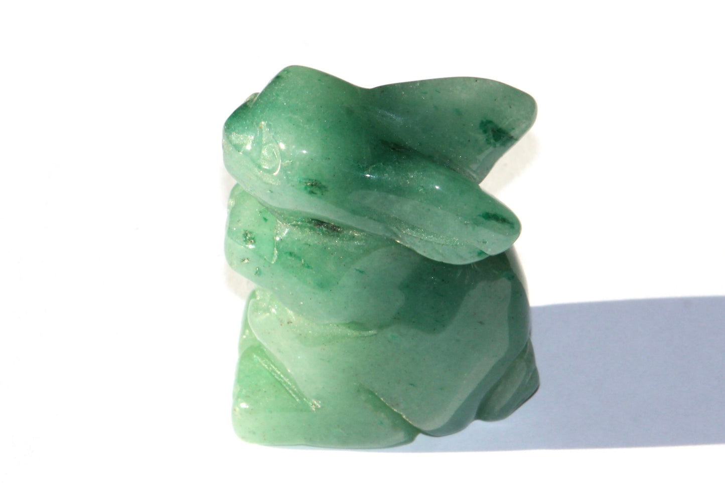 Lapin en Aventurine Verte