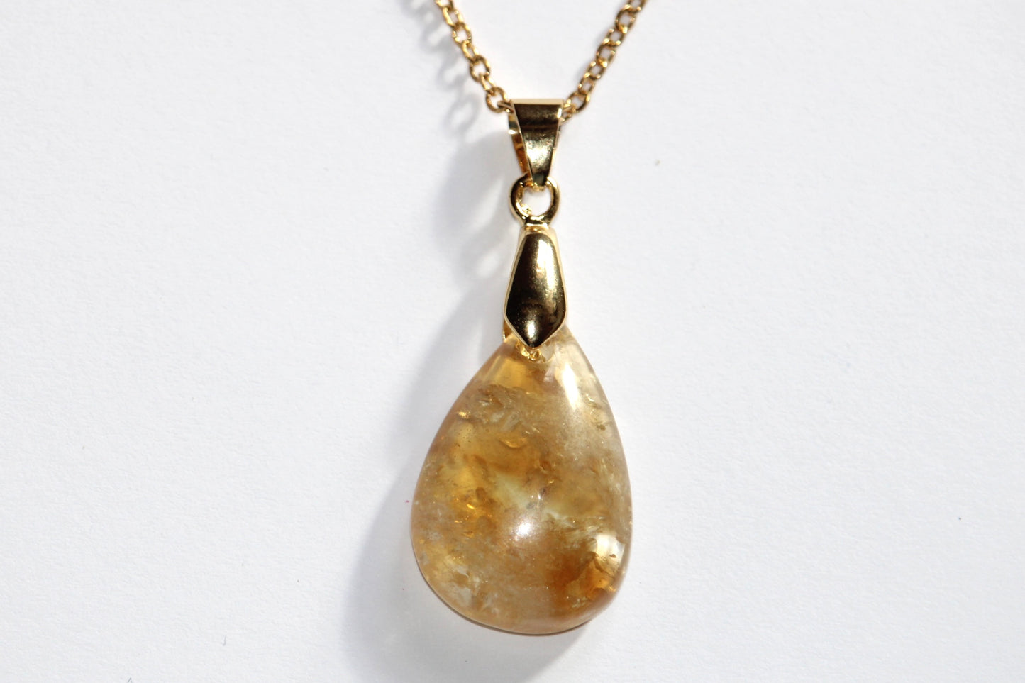 Collier en Citrine