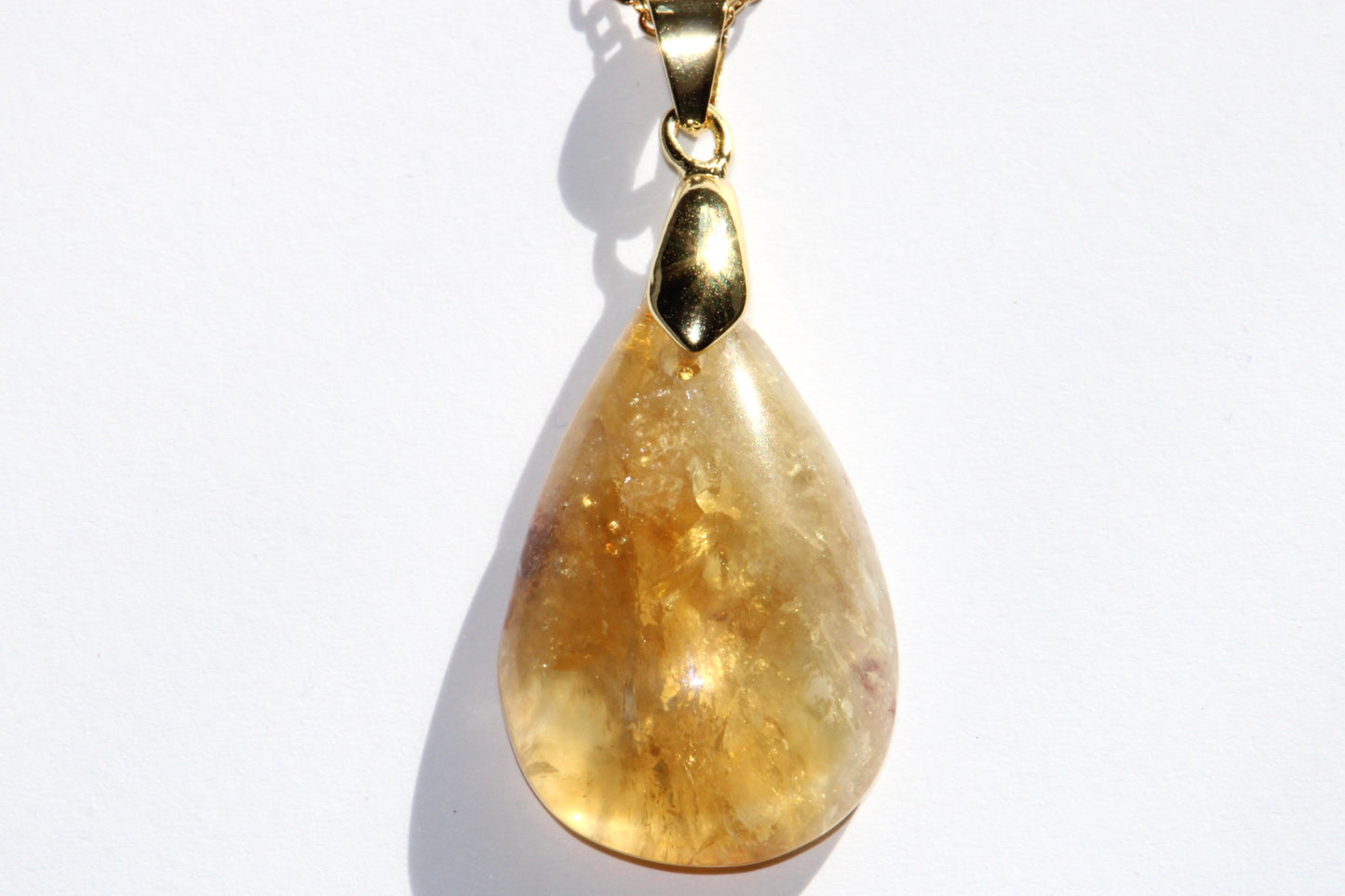 Collier en Citrine