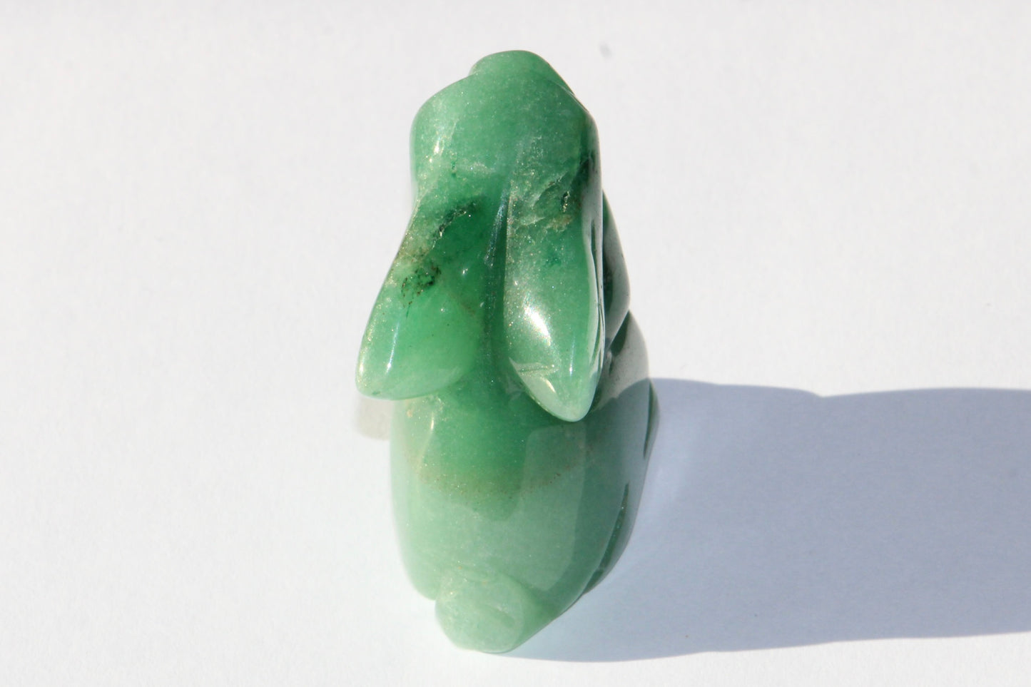 Lapin en Aventurine Verte