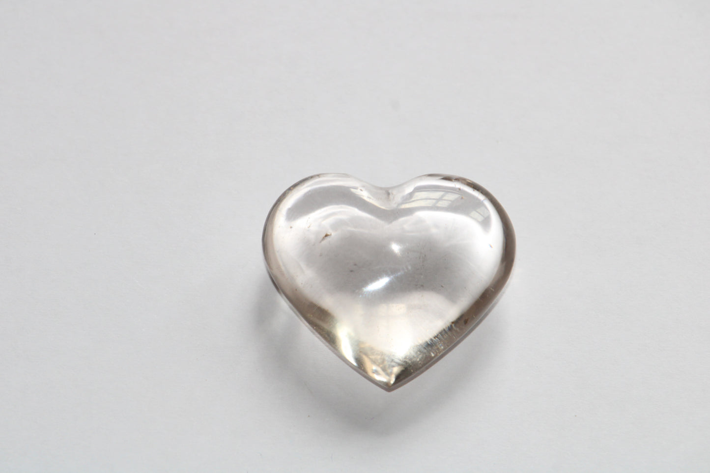 Petit coeur en Quartz Fumé