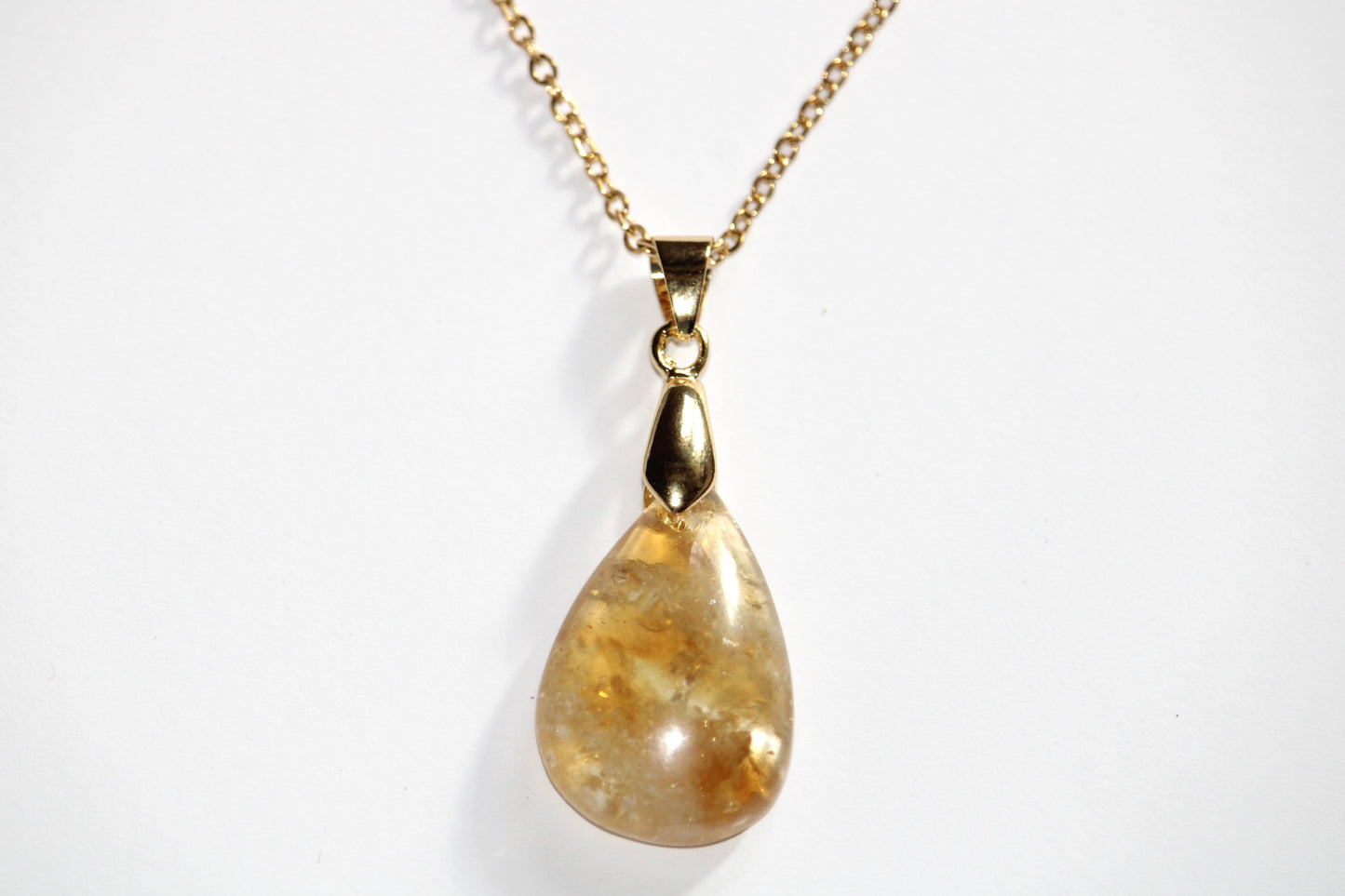 Collier en Citrine