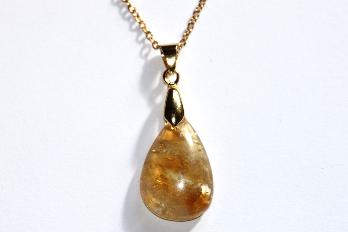 Collier en Citrine