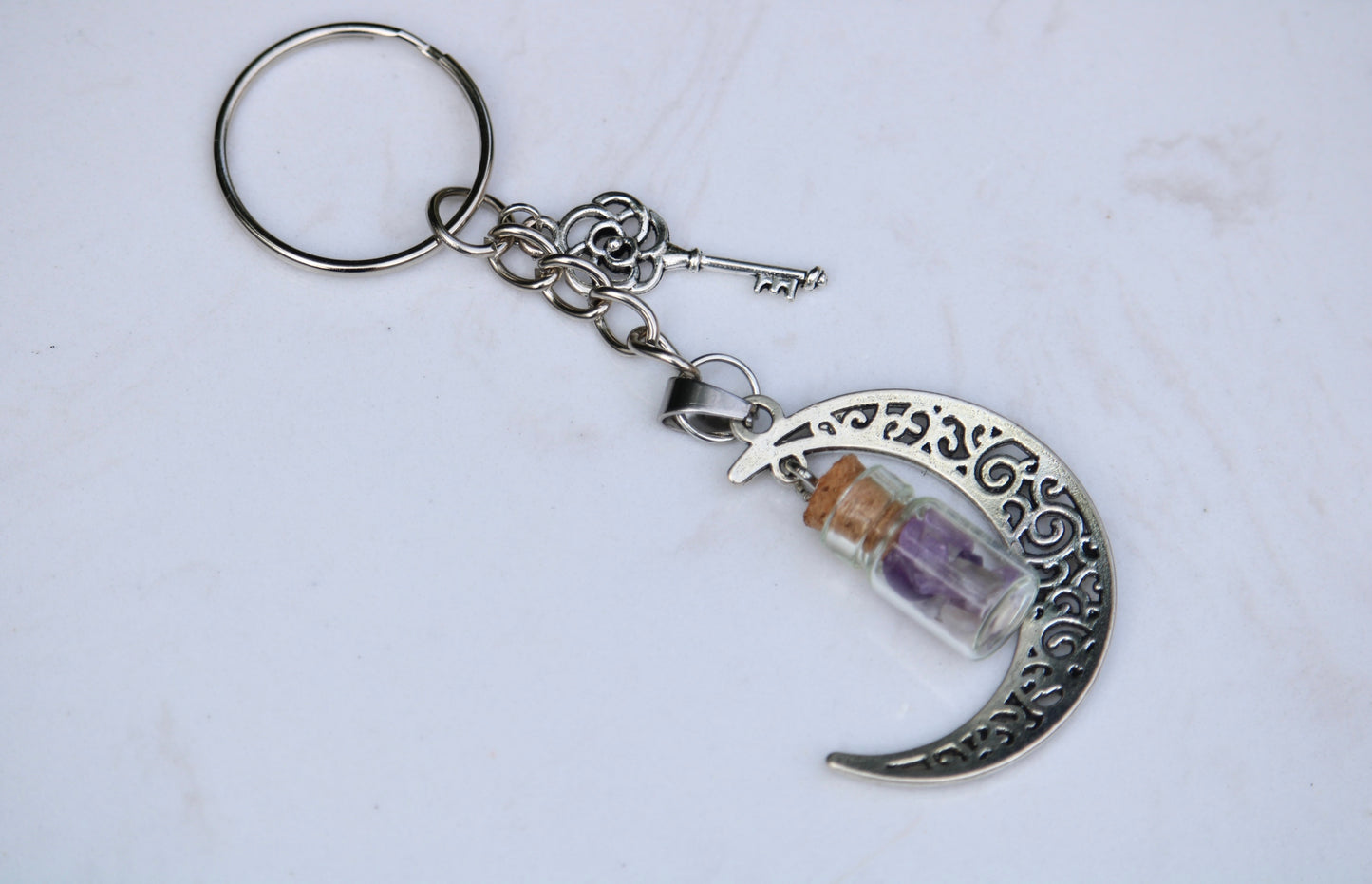 Moon Key and Amethyst