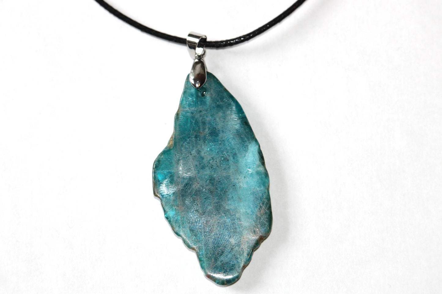 Collier en Apatite Brute