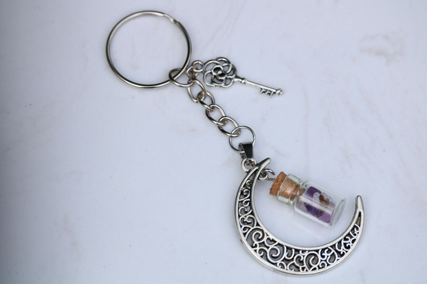 Moon Key and Amethyst