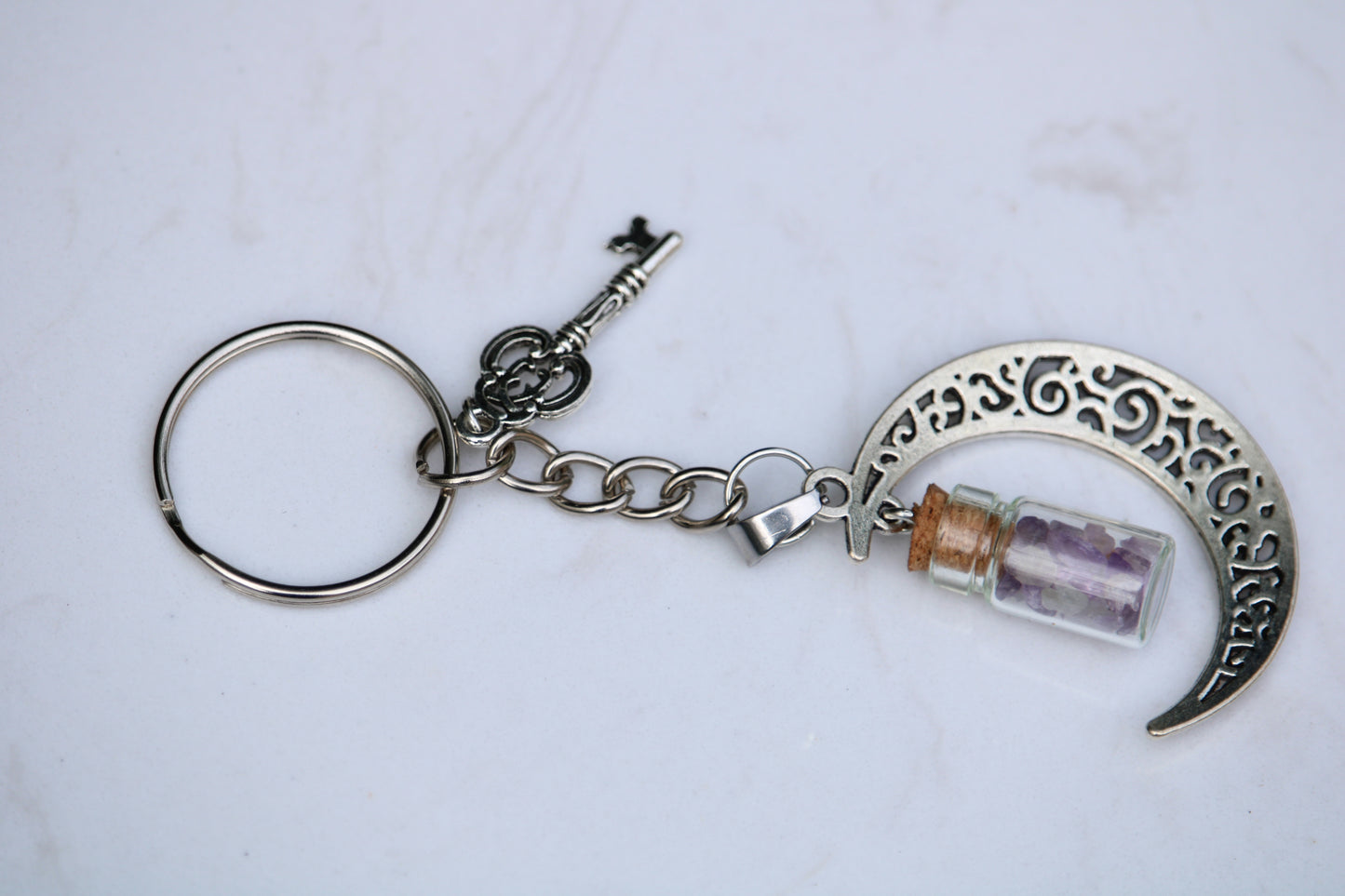 Moon Key and Amethyst