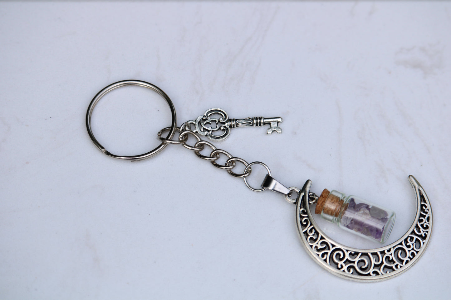 Moon Key and Amethyst