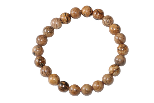 Landscape Jasper Bracelet (8mm)